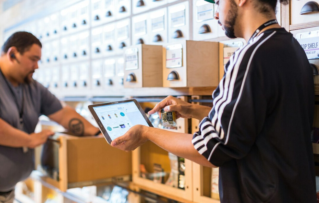 retail employee monitoring customers